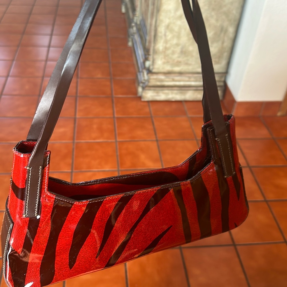 Stylish Red and Black Women's Bag